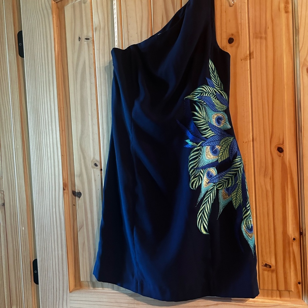 Lilly Pulitzer Jamie peacock Dress - Picture 6 of 9
